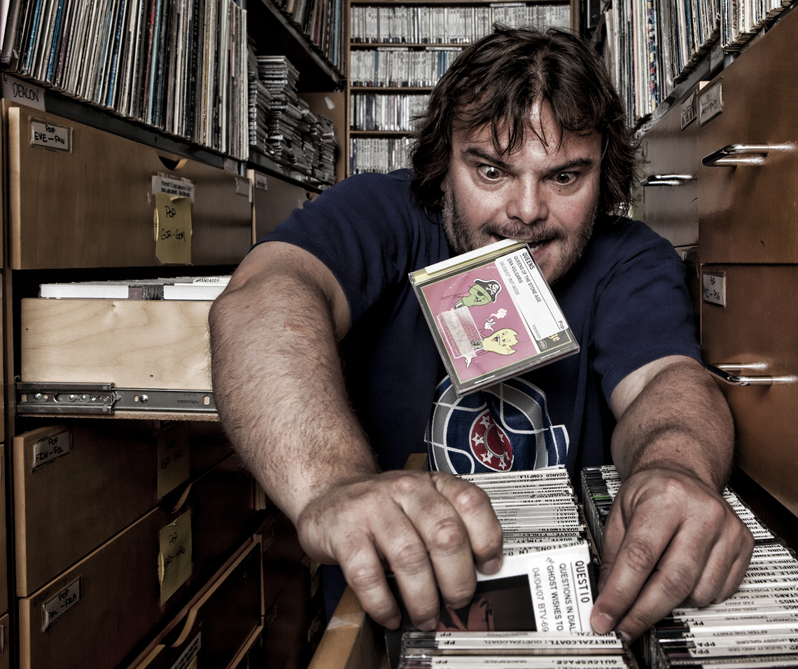 Jack Black is Eating our Music Library! 