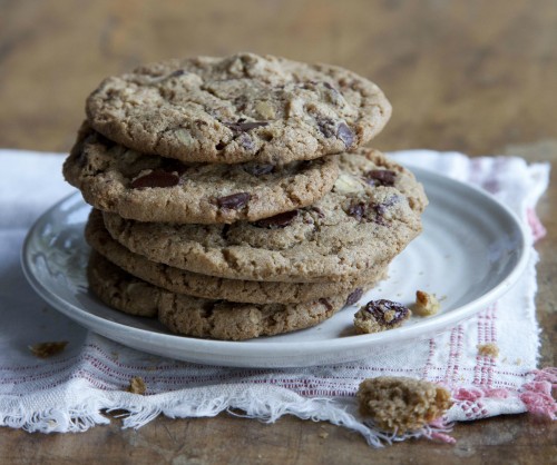 Recipe: Gluten-Free Chocolate Chip Cookies with Hazelnuts | KCRW Good Food